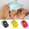 Ropa para perros Gorras de béisbol para mascotas Lindos sombreros para el sol Cachorro Resistente al desgaste Gorra con pico Verano Al aire libre A prueba de sol Universal Sólido