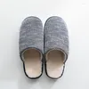 Slippers Women's Home Cotton Shoes Indoor Warm Men's Bedroom Couples Non-slip House Slipper Plush Flat Foor Slides