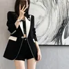 Women's Suits Clothing Female Coats And Jackets Outerwear Jacket Dress Slim Over Colorblock Blazers Long Tailoring In Promotion Sale