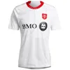 Toronto FC Soccer 21 Jonathan Osorio Jersey 24/25 Mans 23 Brandon Servania 28 Raoul Petretta 9 Ayo Akinola 29 Deandre Kerr 47 Kosi Thompson Kits de maillots de football équipe