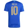 The new 1: 1Aargentina 3 Star Soccer Jerseys2425 CommemoTive Fans Player Version Messis Mac Allister Dybala Di Maria Martinez de Paul Maradona Childs Kit Men shirt