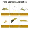 Mat Multi Size Camping Tent Tarp Ultralight Grondzeil 210D Oxford Waterdicht Picknickmat Luifel Zonnezeil Zak Stranddeken