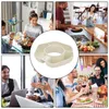 접시 컵 스낵 트레이 3 개의 구획이있는 텀블러를위한 그릇 실내 야외 서빙 하이킹 피크닉 홈 영화