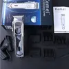 エレクトリックシェーバーKemei KM-1998 Professional Premium Hair Clipper Men Proバージョン2000MAHバッテリースーパーライトスーパーストロングスーパークワイエットバーバーショップQ240318