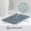 Carpets Vintage Arabic Pattern Doormat Rug Carpet Mat Footpad Bath Non-slip Entrance Kitchen Bedroom Durable Washable