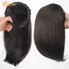 Parrucche sintetiche Parrucche in pizzo MEIFAN Parrucca sintetica corta e diritta Bob Mezza con fascia per capelli Clip nei capelli Nero Marrone Fluffy Parrucchino finto per donna 240329