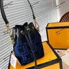 Ffendi Bags Designer Bag Classic High Quality Luxury Shoulder Bag Women Tote Bag Crossbody Bag Retro Bucket Bag 623