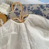 Deer Jonmi – chemisiers beiges en coton brodé pour bébés filles, hauts à manches longues, de Style coréen, chemises décontractées pour enfants en bas âge, printemps, 240314