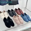 Capri Open Back Loafer Women Laiders 100 ٪ من البغال الجلدية الحقيقية المصممة شببر أحذية فاخرة البغال أحذية مسطحة أحذية الحجم 35-42