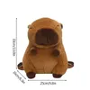 Aufbewahrungstaschen Cartoon Tasche Kawaii Plüsch Schulter Capibara Rucksack Niedliche Kapibala Shopping Handtaschen Dekoration