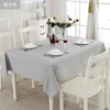 Table Cloth Plain Conference Tablecloth Color Simple Modern El Rectangular Restaurant Home Dust-proof Gray22