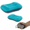 Mat NatureHike Portable Inflatable Pillow Travel Ultralight Air Pillow Neck Camping Sleeping Gear Fast Använd TPU NH17T013Z