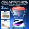 Auto-Dust Removal Tempered Glass Film For Xiaomi POCO F4/X4 GT/X5 Pro X6 Pro Dust free Installation Screen Protector For MI 14 13 12t 11i Pro +retail box