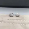 Boucles d'oreilles fines de créateurs de bijoux en argent sterling 925, diamant Moissanite pour femmes, cadeau d'anniversaire, vente en gros, boucles d'oreilles de luxe