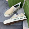 Designer Tennis 1977 Chaussures décontractées Chaussures d'entraînement de course Chaussures de sport de créateur Italien Luxe Blanc Rose Classique Jacquard Denim Vintage Femmes Hommes Slip On Slide