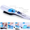 Irons 2In1 Straight Hair Brush Ceramic Gold Flat Iron Profession Waterproof Wide Plate Steam Styler Hair Straightener