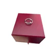 Carter Ring Vis Designer Carteras Anneaux Nail Classic Fashion Personnalisé Ring Ring Art Ring Series Cart 8032