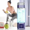 Butelki z wodą długą żywotność baterii butelka wodoru przenośna z technologią elektrolizy do ćwiczeń w podróży biurowej