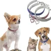 Halsbanden Huisdier Kraag Ketting Elasticiteit Kleine Dame Hart Hanger Voor Honden Katten Accessoires