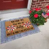 Carpets Flag Doormat 4th Of July Independence Day Non Slip Bath Rugs US Floor Mat Entrance Front Door Rug For Home Living Room