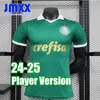 JMXX 24-25 Palmeiras maglie da calcio casa lontano pre partita uniformi da uomo maglia da uomo maglia da calcio 2024 2025 versione giocatore