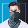 Czapki rowerowe Letnie wędrówki szalik sportowy bandana gaiter na zewnątrz rybołówstwo anty-UV BALACLAVA WAKING UCZY MASK