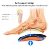 Orthopedic Gel Insoles For Plantar Fasciitis Ortics Flat Feet Heel Spur Treatment Pain Relief Shoes Cushion Pads 240318