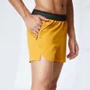 Lu Align Align Lu Lemon Sports Men Marathon Running Fiess Outdoors Training Fashion Quick-drying Leisure Loose Gym Workout Shorts 2024 Gy