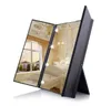 NEW arrivals Makeup Mirror 8 LED Light Illuminated Foldable Make Up Cosmetic Tabletop Beauty Vanity Mirror5217483