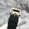 Schöne Uhr RM Uhr Armbanduhr RM030 Vollskelett Zifferblatt 18K Weißgold Uhr Herren bewegliche Lagerung Display automatische mechanische Uhr