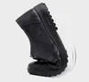 HBP Non-varumärke Ny perforerade sandaler Män affärsformella läderskor