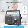 ポータブルスピーカーリテックTR629ポータブルラジオAM FM SW Rechargeable All Waves Radio Multiband ShortWave Full Band Radio Mp3 Speaker Alame Clock 24318