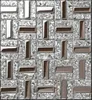 Azulejo de parede de cozinha em mosaico de vidro prateado galvanizado backsplash CGMT1902 azulejos de chuveiro de banheiro 67141402975466