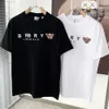 Maglietta da uomo Abbigliamento all'ingrosso Camicie stampate con lettera Manica corta Designer di marca di moda Top T-shirt Maglione da donna grande Taglia asiatica S-5XL