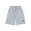 summer women shorts designer Shorts men solid color love heart embroidered sweatpants fashion shorts loose slacks