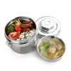 Bento Box Alimentaire Pot Thermique Isolation Soupe Thermos Sac Portable En Acier Inoxydable Vaisselle De Luxe Cuisine Déjeuner Conteneur De Stockage 240304