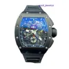 Montre fonctionnelle RM montre messieurs montre RM011 AK Ti Philips Marsa limitée noir titane matériel montre homme automatique mécanique