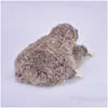 Stuffed Plush Animals 35 Cm Premium Three Toed Sloth Real Life P Toy Soft Critters Children Gifts Doll Birthday 210728 Drop Deliver Dhzla