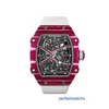 Heiße Uhr RM Watch Iconic Watch RM67-02 Catal NTPT Kohlefasermaterial Hohle automatische mechanische Herrenuhr