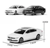 Diecast Model Cars 1 64 Volkswagen Magotan Model Model Diecast Metal Cynlo Alloy Toy Car 1/64 JKM Classical Vehicle Darmowe Wheels Kolekcja prezentl2403