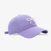 Ball Caps Outdoor Sport Hat Camping z Pearl Bow Girl Regulowane 28tf