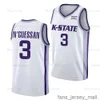 Kansas State Wildcats Jersey Keyontae Mike McGuirl Nowell Mark Smith Ismael Massoud Landers Maximus Edwards Selton Miguel Cam Carter NCAA College Jerseys