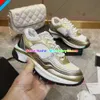 2024 Designer Running Shoes Chanelshoes Brand Channel Sneakers Womens Luxury Lace-Up Casual Shoes Classic Trainer Sdfsf Fabric Suede Effect City Gsfs 304