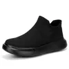 HBP Brand Olmayan Yeni Sinek Dokuma Nefes Alabilir Kayma Sezunları Yüksek Kaliteli Düşük Top Yumuşak Fitness Sıradan Ayakkabılar Slip-On Ladys Ayakkabı