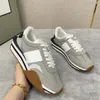 Nieuwe luxe designerschoenen James sneaker voor heren, rubberen boonzool, verhoging mesh Jago sneakers Dhgate suède neopreen buiten Jagga nylon casual skateschoen tom fords BOX