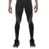 Calças masculinas elásticas fitness de secagem rápida respirável magro leggings lápis calça apertada