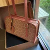 Borsa a tracolla con cerniera alta moda in pelle liscia Borsa a mano sacoche di lusso pochette a tracolla borsa firmata per donna uomo Frizione Borsa da toilette sotto le ascelle Borse da bowling Portafogli