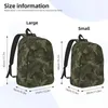 Aufbewahrungstaschen, grün, Camouflage, für Teenager, Schüler, Schule, Büchertasche, Segeltuch, Tagesrucksack, Mittelschule, mit Tasche