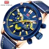 MINIFOCUS Trendy Men's Waterproof Quartz Business Casual Watch 0288G