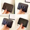 Fashion Mini Small Wallet Card Bag Short Organ Bag Crocodile Pattern Card Holder Card Wallet 032124